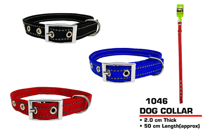 ASST. COLOURS DOG COLLAR