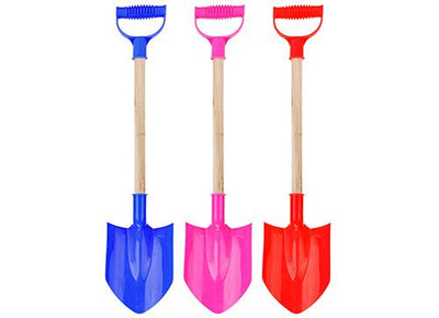ASST. 52CM WOOD HANDLE SHOVEL