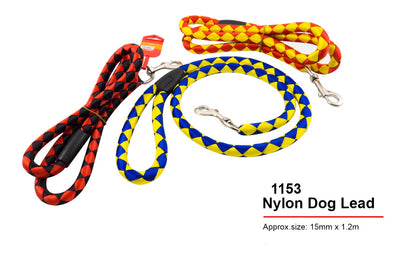 ASST. COLOURS DOG ROPE LEAD