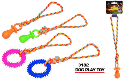ASST. DOG ROPE PLAY TOY