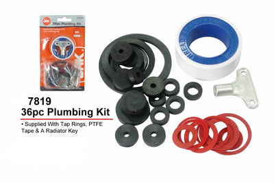 SET OF 36 PCE PLUMBING KIT