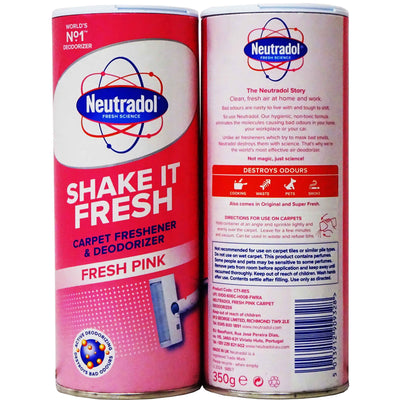 NEUTRADOL 350GR PINK CARPET FRESH SCENTS