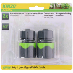 KINZO PACK OF 2 HOSE CONNECTORS