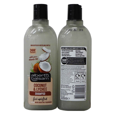 ALBERTO BALSAM 300ML COCONUT AND LYCHEE SHAMPOO