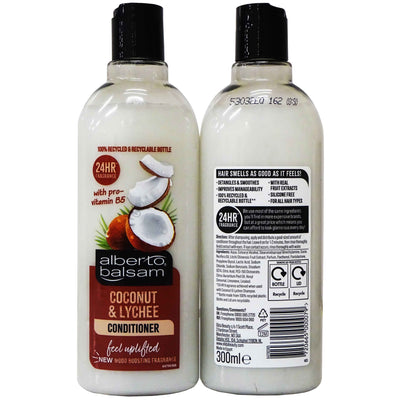 ALBERTO BALSAM 300ML COCONUT AND LYCHEE CONDITIONER