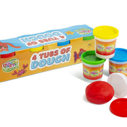 PACK OF 4 112G LARGE DOUGH TUBS