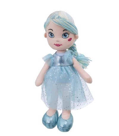 BLUE ROSIE RAG DOLL