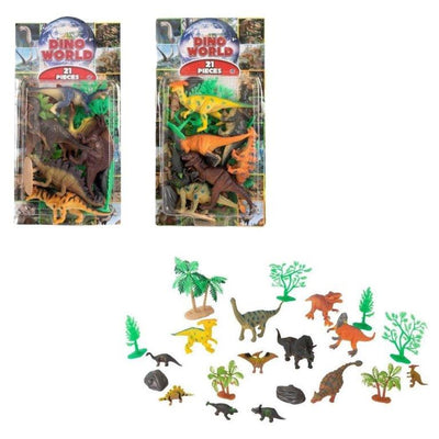 ASST. 21PCE DINOSAUR WORLD PACK
