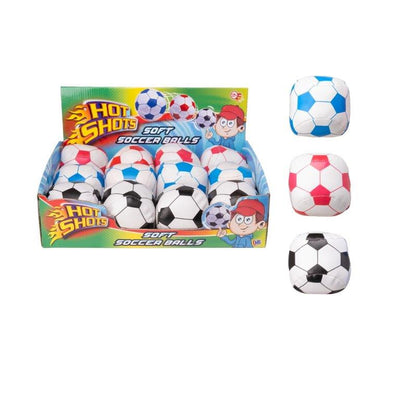 HOT SHOTS 3.5" SOFT SOCCER BALL