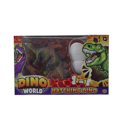 DINO WORLD 2 IN 1 HATCHING DINO