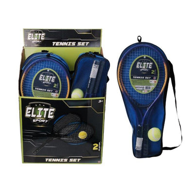 SET OF 2 TENNIS RACKETS AND BALL