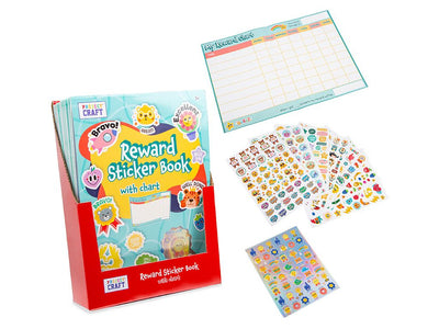REWARD STICKER BOOK AND CHART