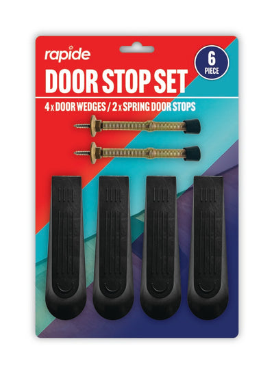 6 PACK DOOR STOPS
