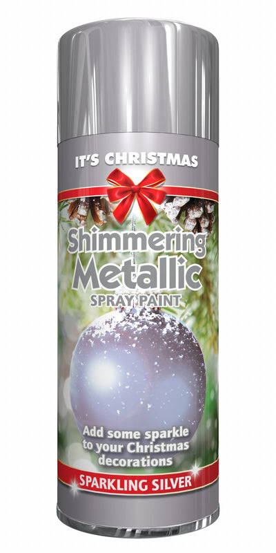 XMAS SILVER 200ML METALLIC SPRAY