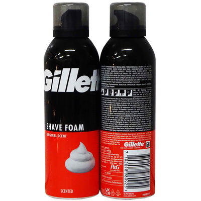 200ML REGULAR GILLETTE SHAVE FOAM