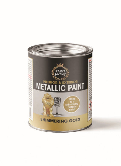 METALLIC GOLD PAINT&nbsp; 300ML TIN&nbsp;