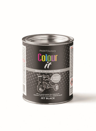 BLACK GLOSS PAINT 300ML TIN