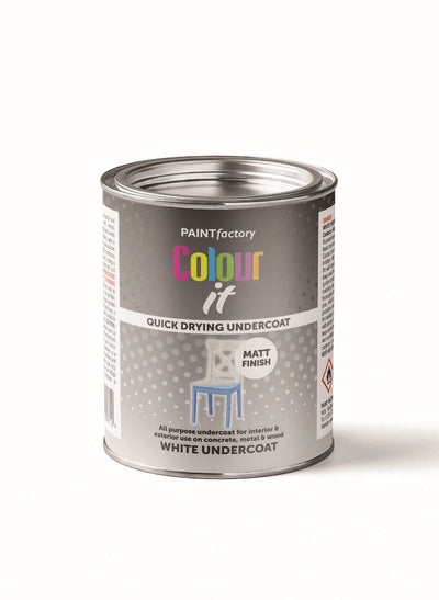 WHITE UNDERCOAT PAINT 300ML TIN
