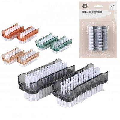 PACK OF 2 NAIL BRUSHES