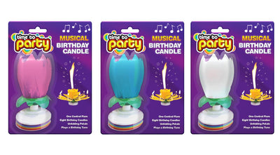 MUSICAL FLOWER BIRTHDAY CANDLE