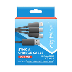 SYNC AND CHARGE MULTI HEAD CABLE