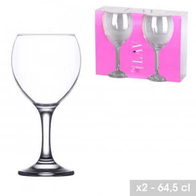 PACK OF 2 GIN AND SPRITZ DRINKING GLASSES