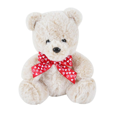 PLUSH 8" 3 ASST. COLOURS TEDDY BEAR&nbsp;
