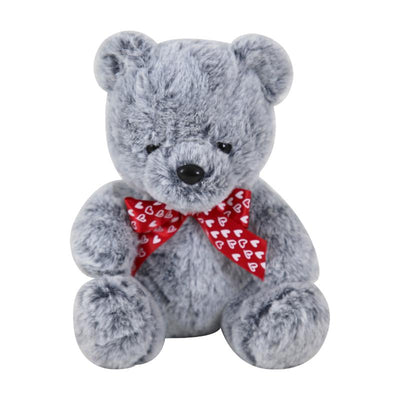 PLUSH 8" 3 ASST. COLOURS TEDDY BEAR&nbsp;