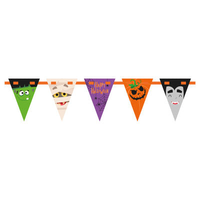 HALLOWEEN CHARACTERS BANNER