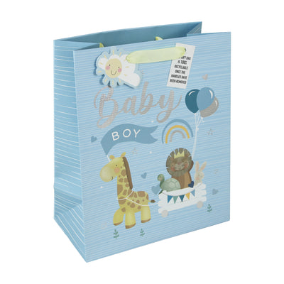 LARGE BABY BOY GIFT BAG