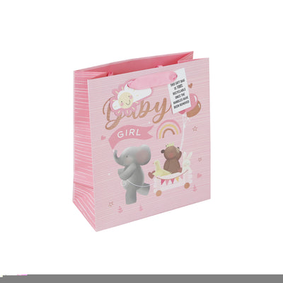 MEDIUM BABY GIRL GIFT BAG