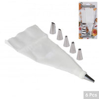 PASTRY ICING BAG WITH 7 NOZZLES