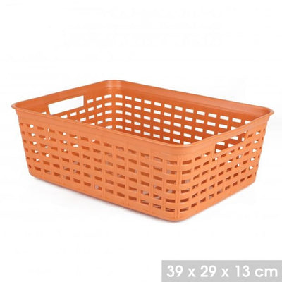 HANDY 39CM X 13CM STORAGE BASKET