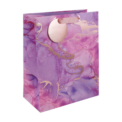 PINK MARBLE MEDIUM GIFT BAG