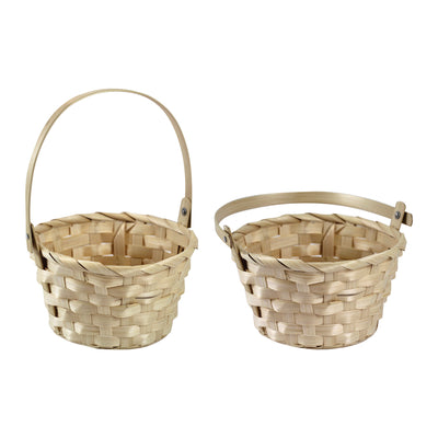 MEDIUM WICKER EASTER EGG BASKET