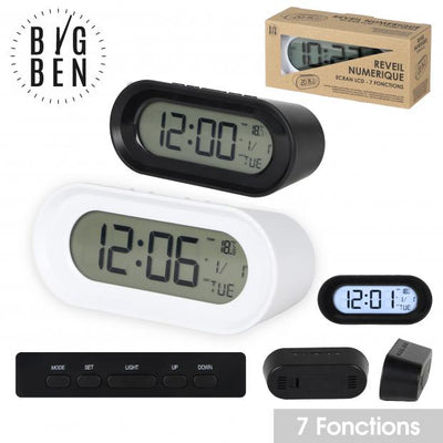 BIG BEN LCD DIGITAL ALARM CLOCK