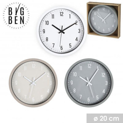 BIG BEN ASST. 20CM WALL CLOCK