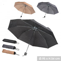 ASST. COLOURS 55CM FOLDING UMBRELLA