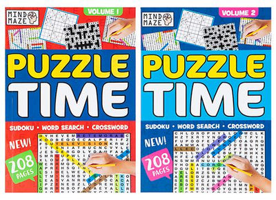 A5 ASST. TRAVEL MIXED ACTIVITY PUZZLE BOOK