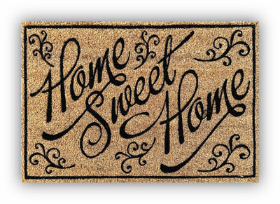 COIR 40CM X 60CM HOME SWEET HOME MAT