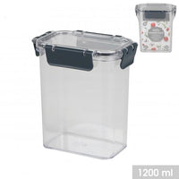 BLUE TRIM LID 1200ML CHEF FOOD CONTAINER