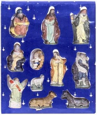 NATIVITY 8CM FIGURE SET