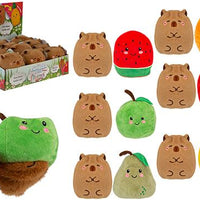 REVERSIBLE 6 ASST. CAPYBARA FRUIT PLUSH