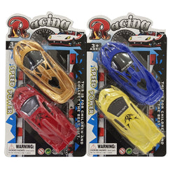 PACK OF 2 PULL BACK ACTION CARS