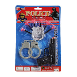 POLICE DART GUN AND HANDCUFFS