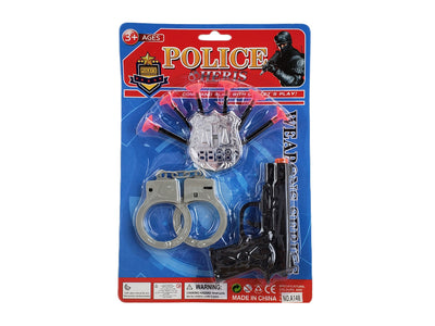 POLICE DART GUN AND HANDCUFFS