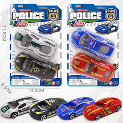 PACK OF 2 FREE WHEEL POLICE CARS