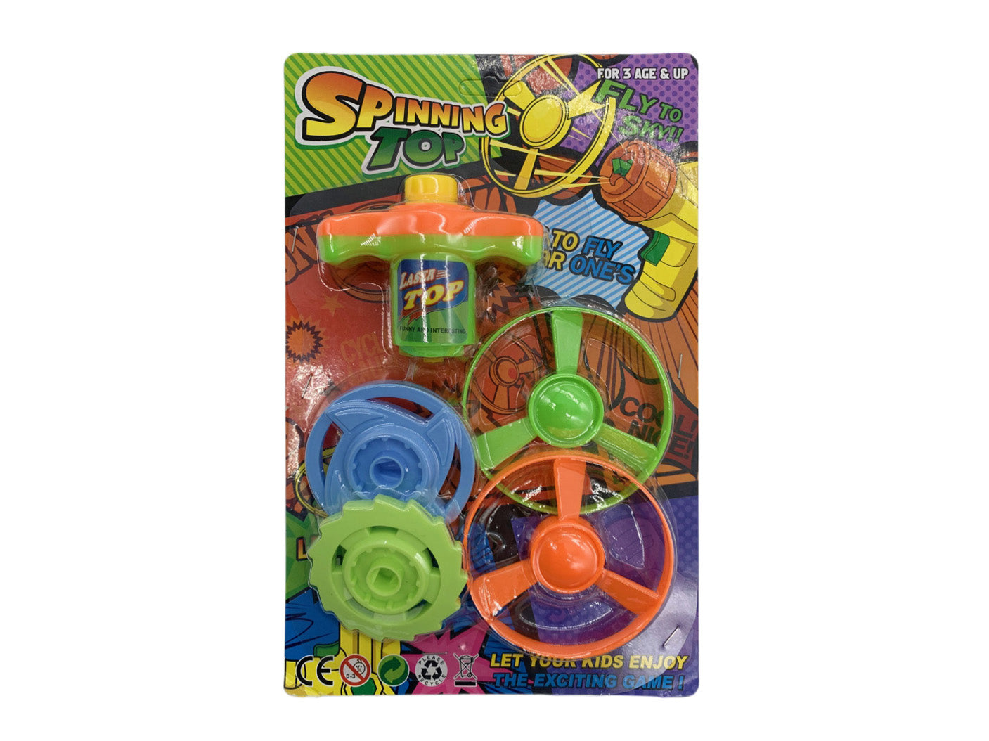 FLYING DISC SPINNING TOP - jfmdistributors