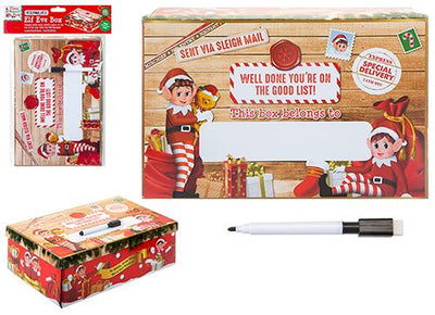 ELF 21CM X 32CM XMAS EVE BOX