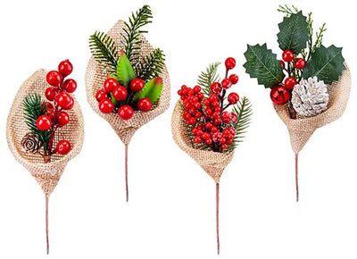 ASST. BERRIES&nbsp; AND PINE IN WRAP PICK